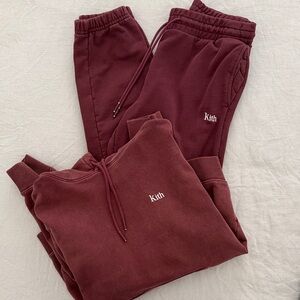 Kith Burgundy Set